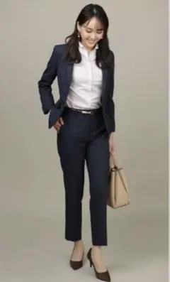 n-line Precious パンツスーツ 上13号 下15号