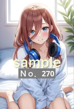 AI美女 A4ポスター 高画質 オリジナルキャラ ポスター アニメNo-56