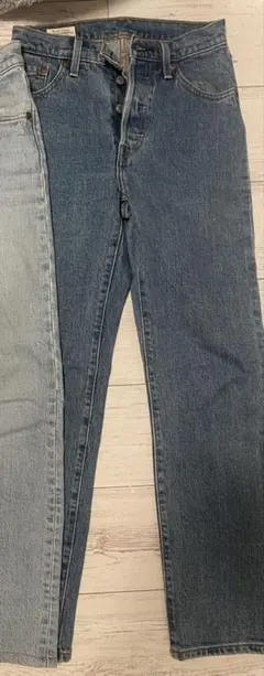 Levi's 501 デニム ストレート レディース　W23 L28のサムネイル