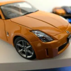 『オートアート　日産　フェアレディーＺ　３５０ １／１8』中古品 オートアート 1/18 日産 フェアレディZ ニスモ S-tune ブルー