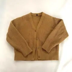 【UNIQLO】kid's Vネックカーディガン 140cm