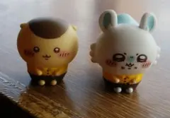 【本日発送】　ちいかわ　ココス　コラボ　ソフビ くりまんじゅう　モモンガ　セット