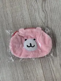ちいかわ　おかおポーチ　くまさんポシェット