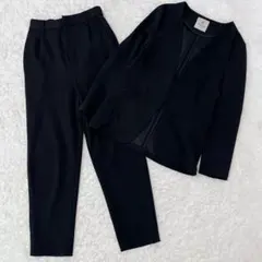 ナノユニバース セットアップ ノーカラージャケット パンツ 洗える 近年モデル