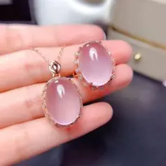 ローズクォーツ ネックレス