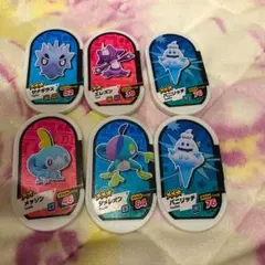 ポケモンメザスタ　タグ　6枚セット