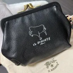 【新品未使用】イルビゾンテ がま口 財布 コインケース ブラック