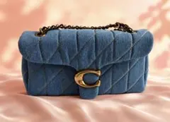 ✨COACH✨ デニム キルティング26 ショルダーバッグCR704 新品 - メルカリ