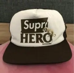 蒼*空様 Anti Hero x Supreme メッシュキャップ - メルカリ