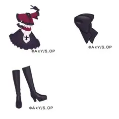 アイプリバース 【おしのこ】ルビー コーデ