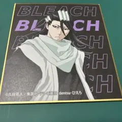 BLEACH トレーディングミニ色紙 朽木白哉