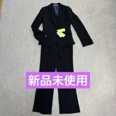 【新品未使用】レディースパンツスーツ 黒Sのサムネイル