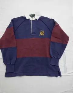 ポロ ラルフローレン ラガーシャツ ボーダー 長袖 メンズ