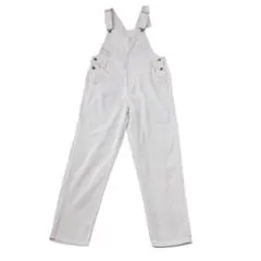 ベージュ コーデュロイ サロペット リラックス カジュアル M 茶