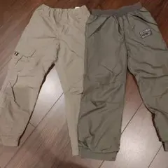 120cm 冬パンツ　２本セット