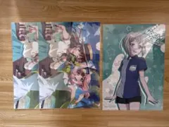 バンドリ クリアファイル LAWSON ローソン MOW 青葉モカ 今井リサ