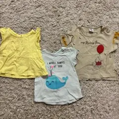 Baby GAP プーさん＆クジラデザインTシャツセット