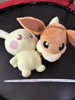 ポケモン　ピカチュウ　イーブイ　ぬいぐるみ