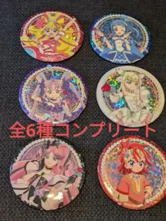 映画キミとアイドルプリキュア　ホログラム缶バッジ　第1弾　6種コンプ