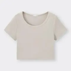 GU リブミニT［半袖］+E