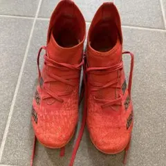 adidas Predator 22.5cm 赤 スリッポンシューズ