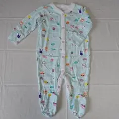 70☆キャラクターチェックロンパース/ベビーギャップ ザラベビー  ネクスト