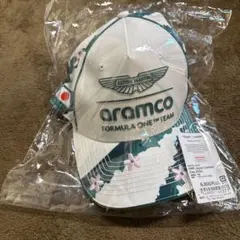 Aston Martin F1 鈴鹿2026限定キャップ Aston Martin F1 2026 Team Baseball Hat - Puma Black/Green Lux