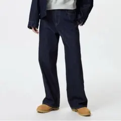 UNIQLO ワイドストレートジーンズ