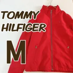 トミー ヒルフィガー ジャケット ジャンパー【M】赤 ジップアップ
