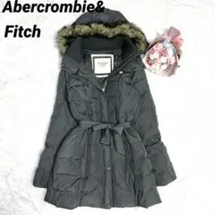 Abercrombie & Fitch ✨ ダウン フード ファー L ベルト