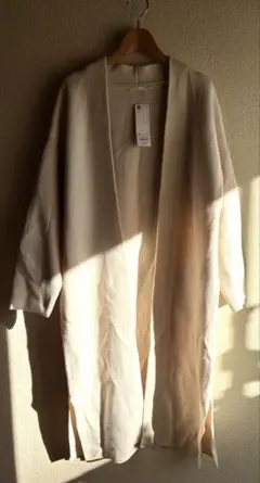 新品未使用❗️GUロングニットカーディガンガウン