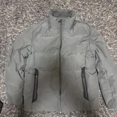 COLE HAAN グレー ダウンジャケットフード有り Mサイズ