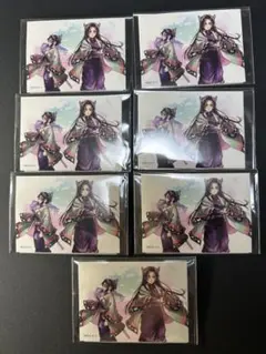 鬼滅の刃 無限城編WEBSHOPくじ しのぶとカナエ　　 ステッカー７枚セット