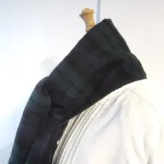 美品　Cashmere blend★　タータンチェック　ウールマフラー