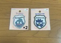 サンリオ　刺繍エンブレムワッペン　パッチ 3枚セット