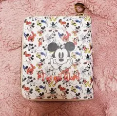 ディズニーグッズ　ミッキーマウス ウォレット　ホワイトベース　新品未使用品