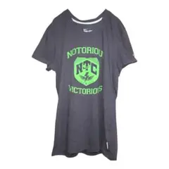ナイキ　ドライフィット　Tシャツ XL チャコールグレー　ストレッチ