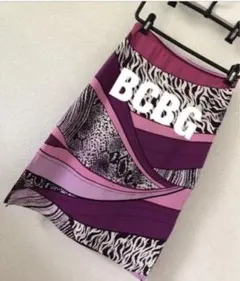 ❤️【BCBG】パイソン　ゼブラ　ピンク　紫　アニマル　幾何学