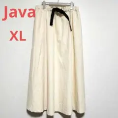 Java ジャバ バックルベルトフレアロングスカートのサムネイル