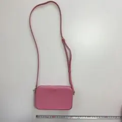 フルラ　ピンク レザー ショルダーバッグ