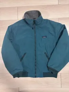 90s L.L.Bean Warm-Up Jacket グリーン USA古着