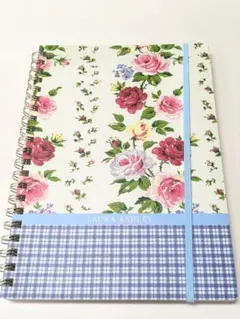 1480 LAURA ASHLEY ローラアシュレイ リングノート 花柄のサムネイル