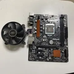 ASRock H110M-HDV マザーボード・CPUクーラー