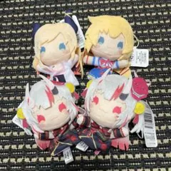 ホロライブ　指パペット　4個セット　癒月ちょこ　赤井はあと　百鬼あやめ