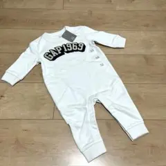【新品未使用品】GAP 1969アーチロゴ ボディオール　ロンパース