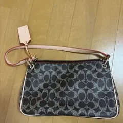 COACH ショルダーバッグ ダークブラウン