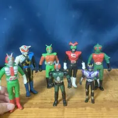 超獣戦隊ライブマン 武装頭脳軍ボルト ミニソフビ 6体 - メルカリ