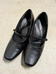 Kanakanako様専用fuwarakuブラック ハイヒール23.5cmEEE