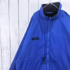 古着 Columbia コロンビア 90s ナイロンジャケット 裏地フリース