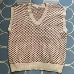 studio CLIP オーバサイズニットベスト